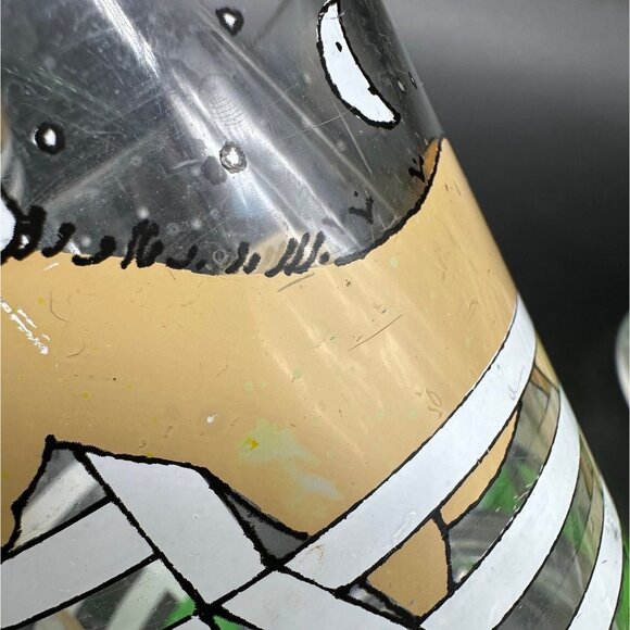 Vintage Tumblers HJ Stotter Cups Lucite Acrylic Horses Birds Kitschy USA 1970s - Picture 8 of 10